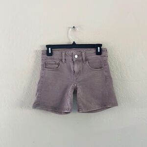 American Eagle Dusty‎ Mauve Color MIDI Shorts